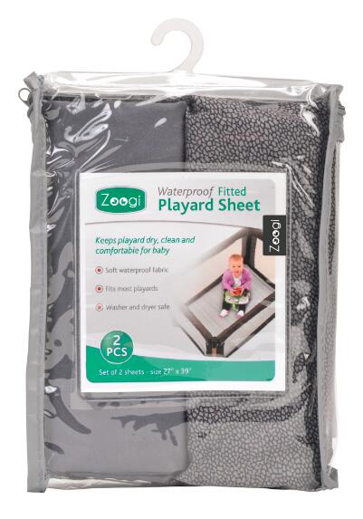 2PK Water Proof Play Yard Sheet